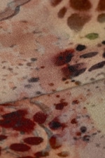 Pink - Leopard-Paisley Pattern - Printed Low Waist Flared Pyjama Trousers - 1