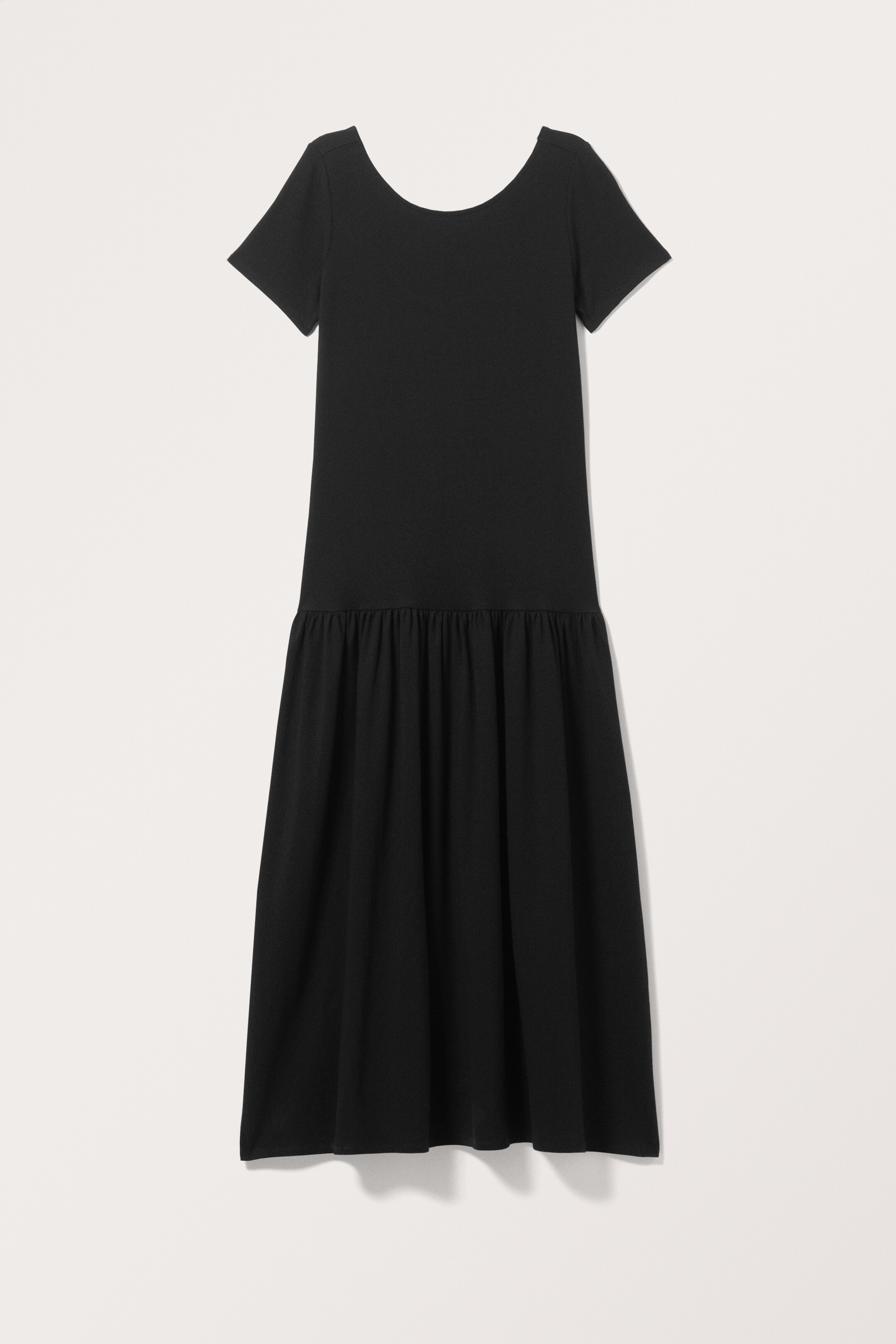 View larger image: Slim Fit Maxi Dress - Black - Ladies | H&M GB 1