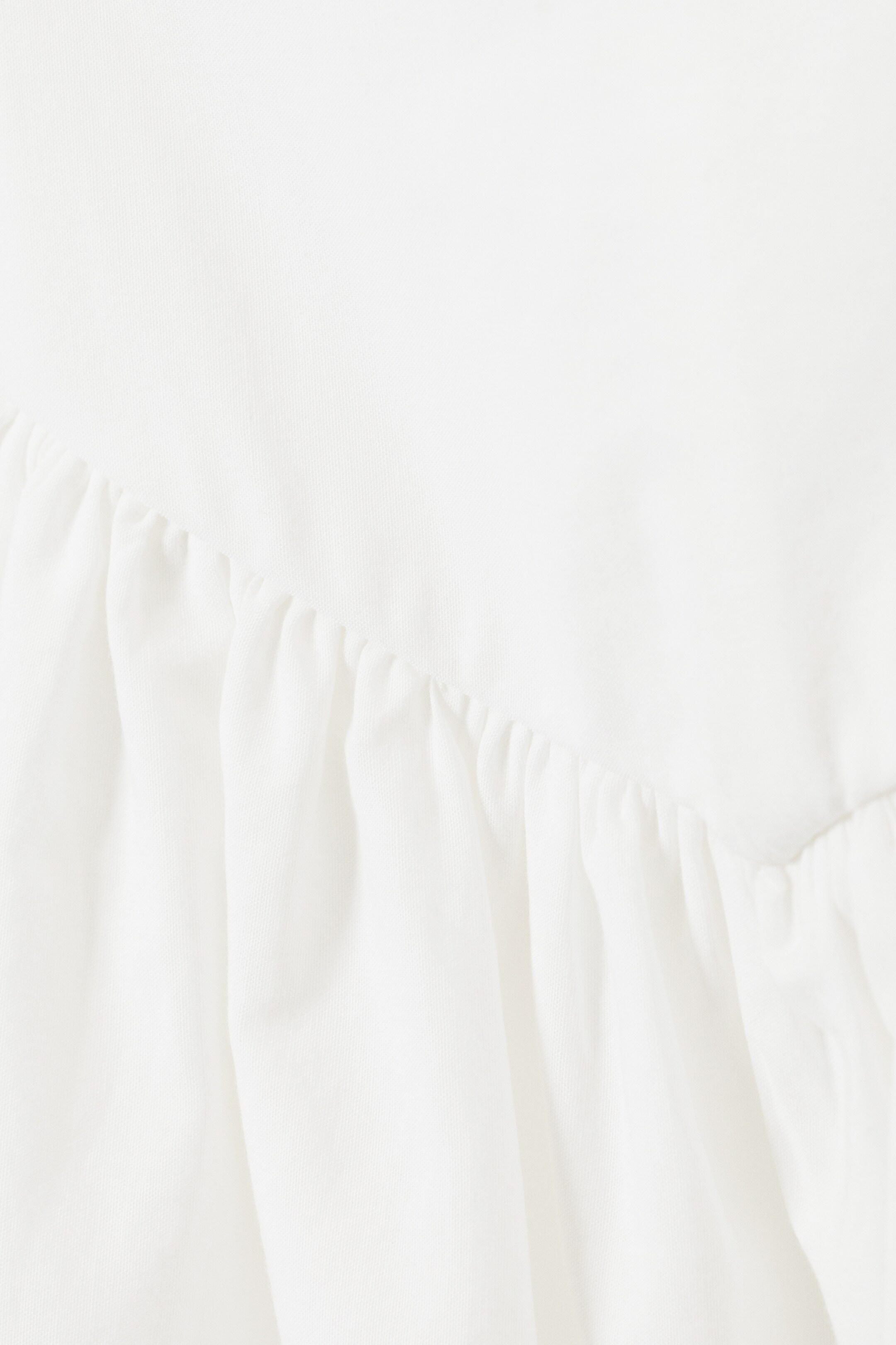 View larger image: Short Poplin Mini Dress - White - Ladies | H&M GB 2