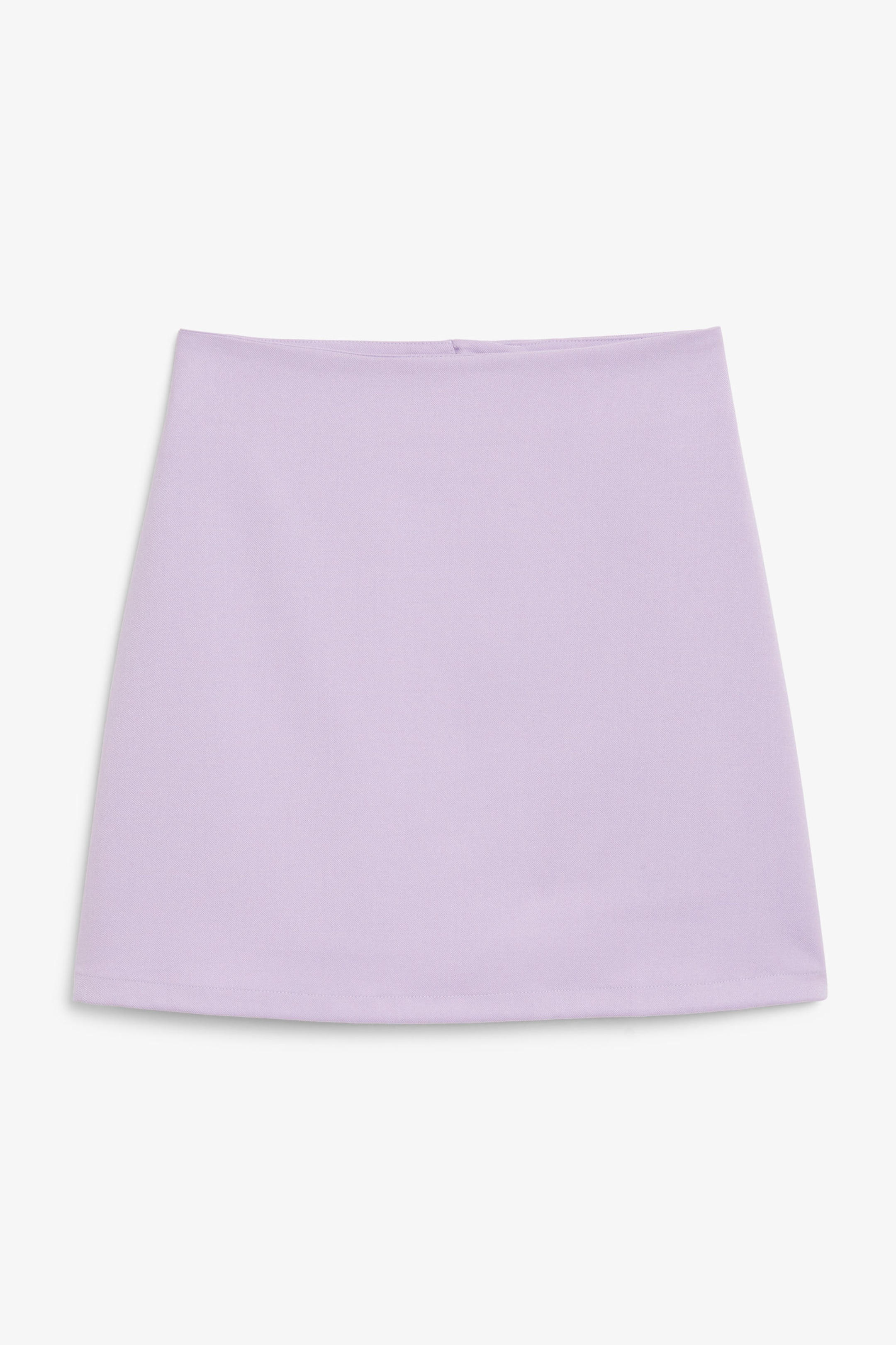 Light purple - A-line mini skirt - 0