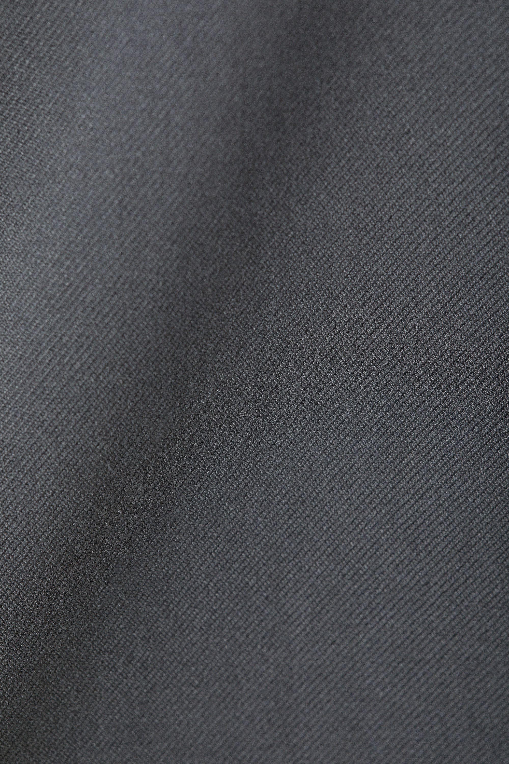 Dark Grey - A-line mini skirt - 2