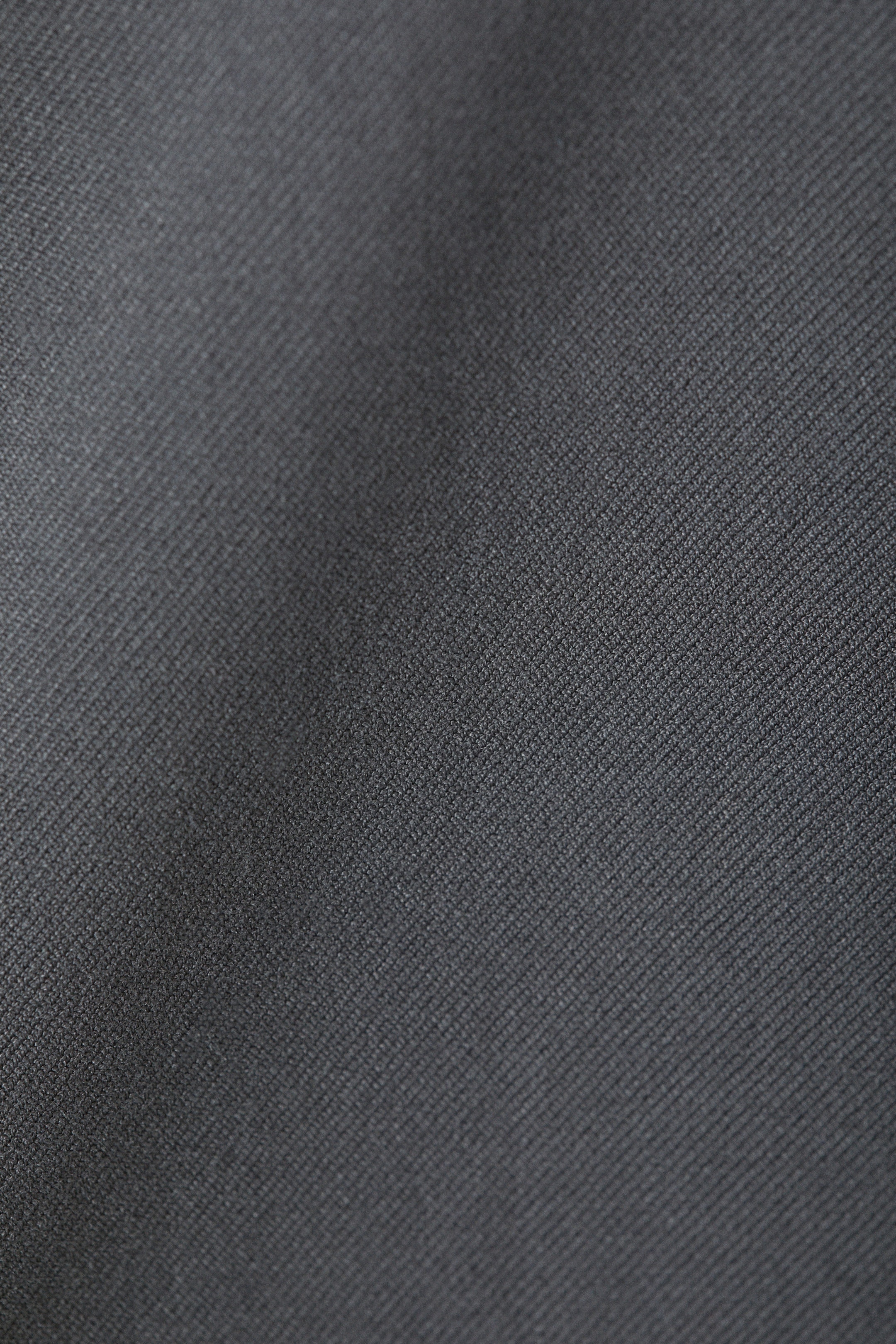 Dark Grey - A-line mini skirt - 5