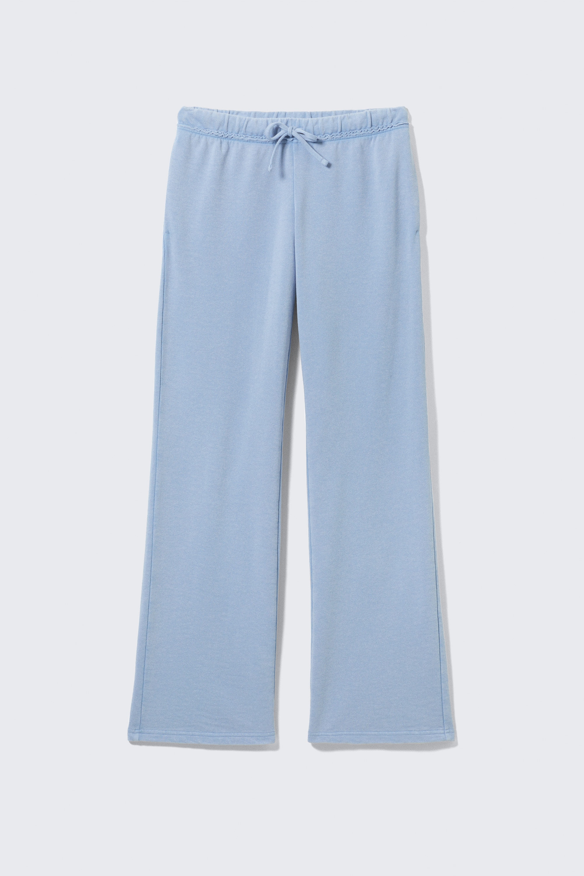 Poederblauw - Zachte badstof pyjamabroek - 6