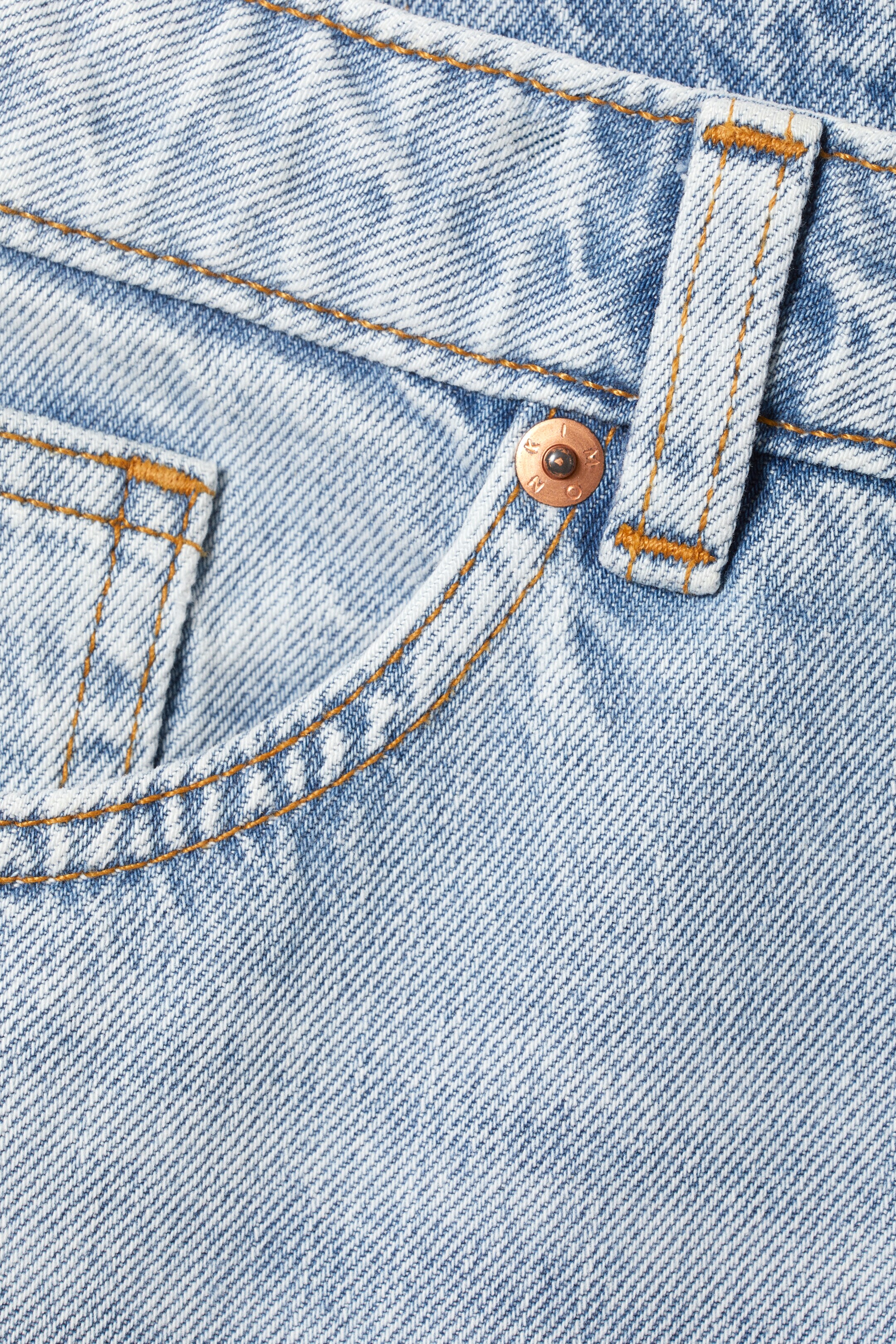 Agrandir l'image: Jean Kiri taille basse ample évasé - Bleu vénitien - FEMME | H&M BE 7