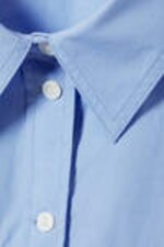 Light Blue - Cropped Loose Cargo Shirt - 5