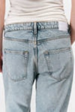Venice Blue - Light Blue - Paz Mid Straight Embellished Jeans - 3
