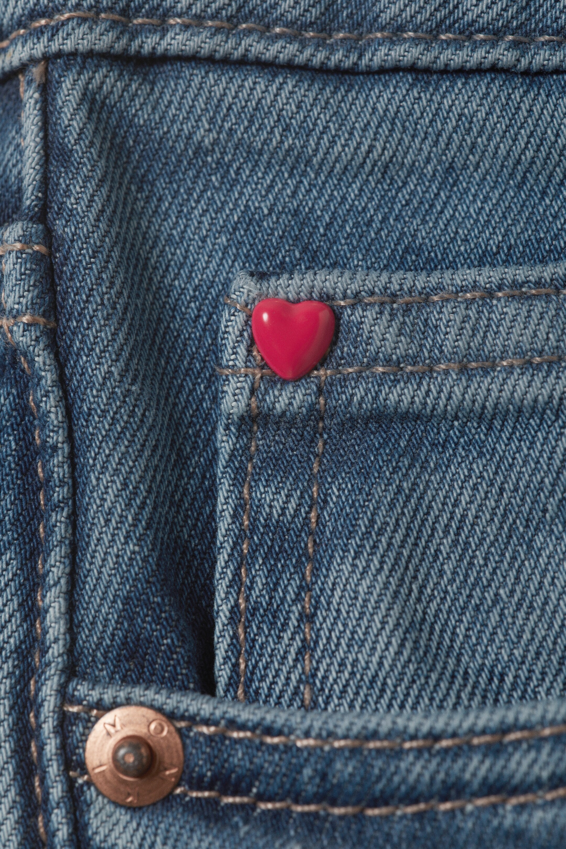 Zobacz większy obraz: Imoo Low Wide Jeans - Sunset Blue - Medium Blue - ONA | H&M PL 7