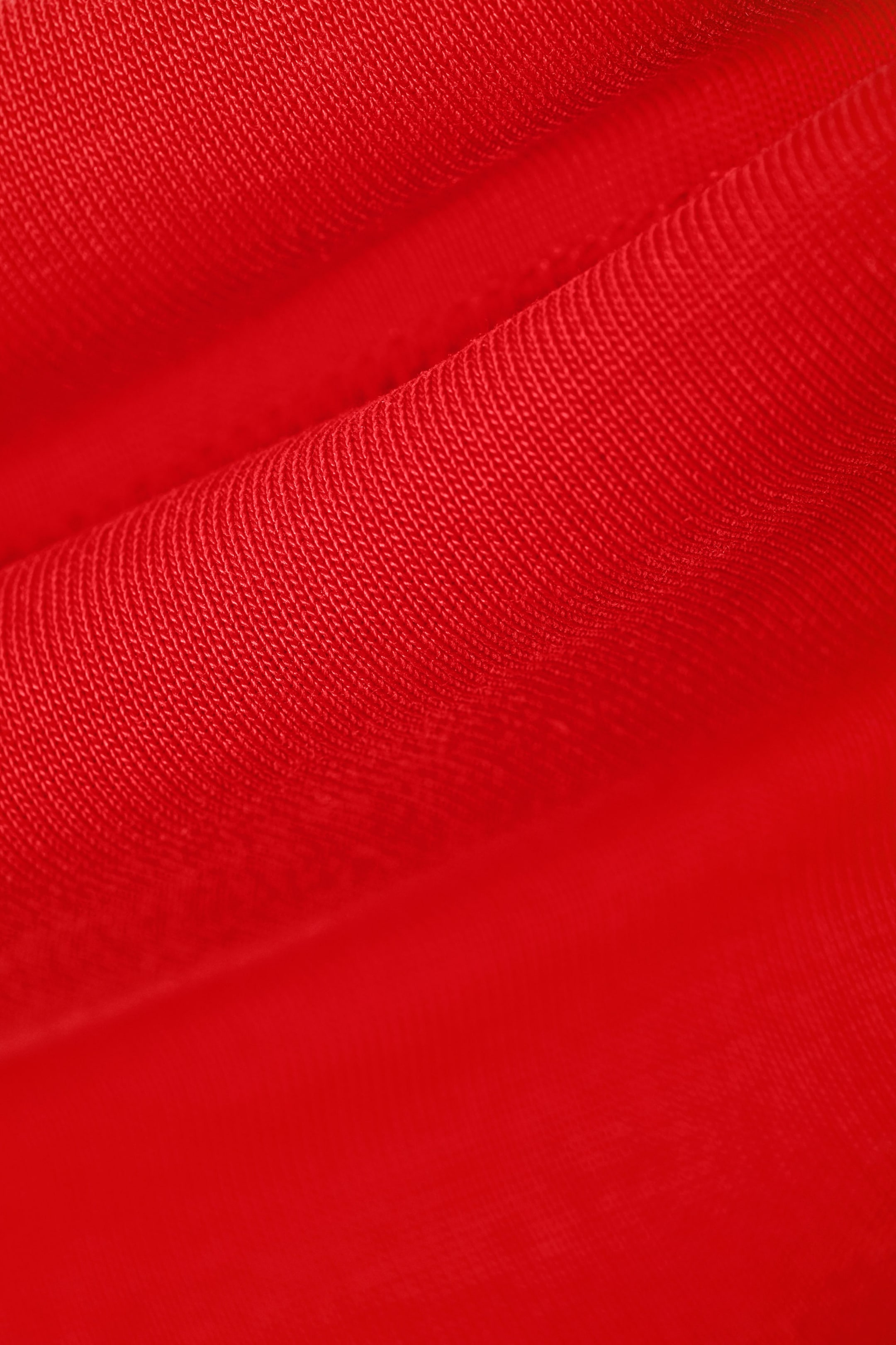 Red - Super soft sleeveless boatneck top - 1