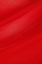 Red - Super soft sleeveless boatneck top - 1