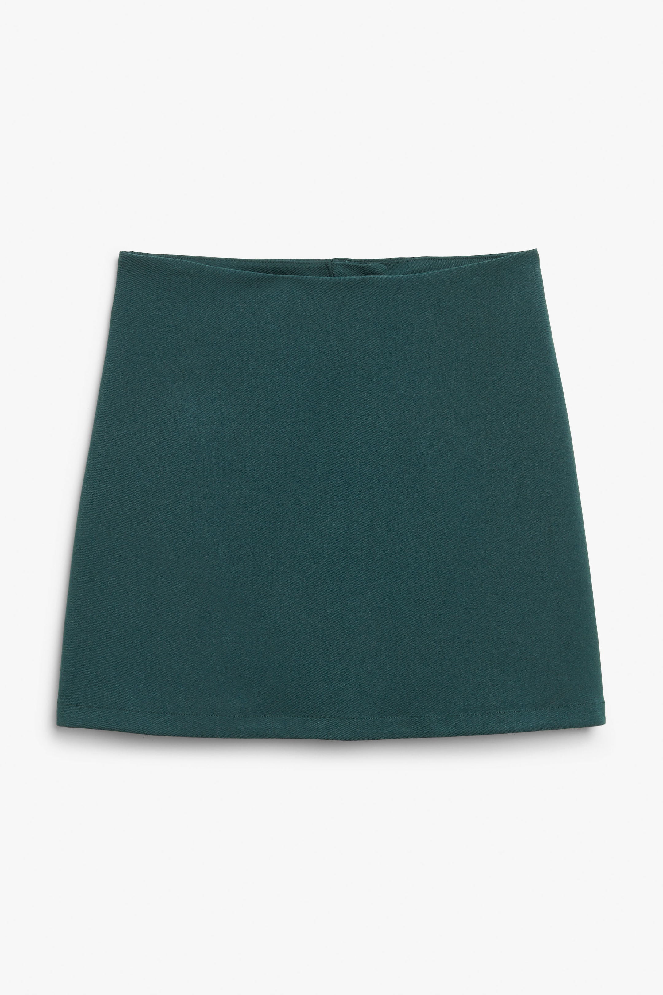 Dark green - A-line mini skirt - 0