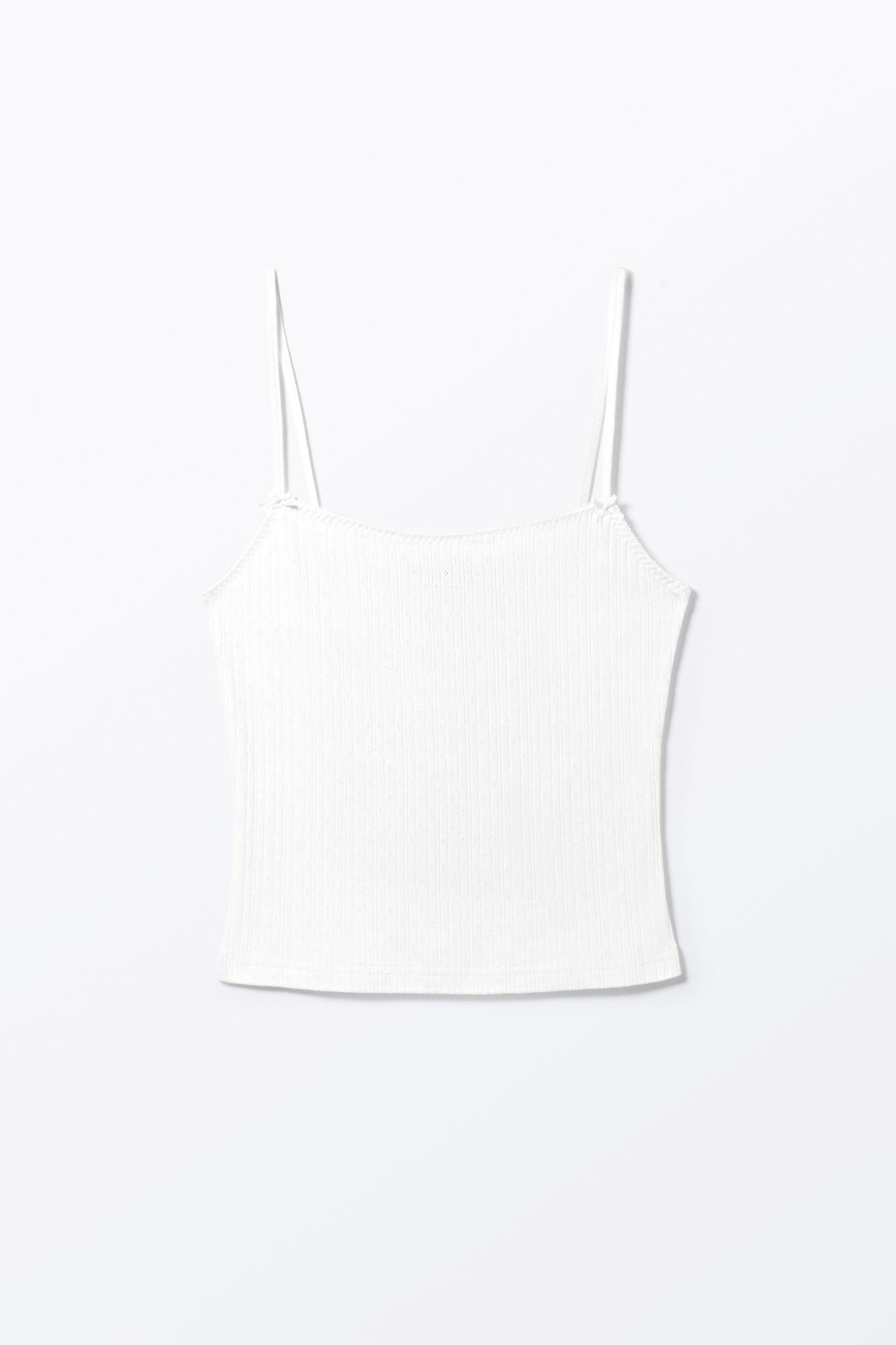 Off-white - Pointelle strap-topp - 4