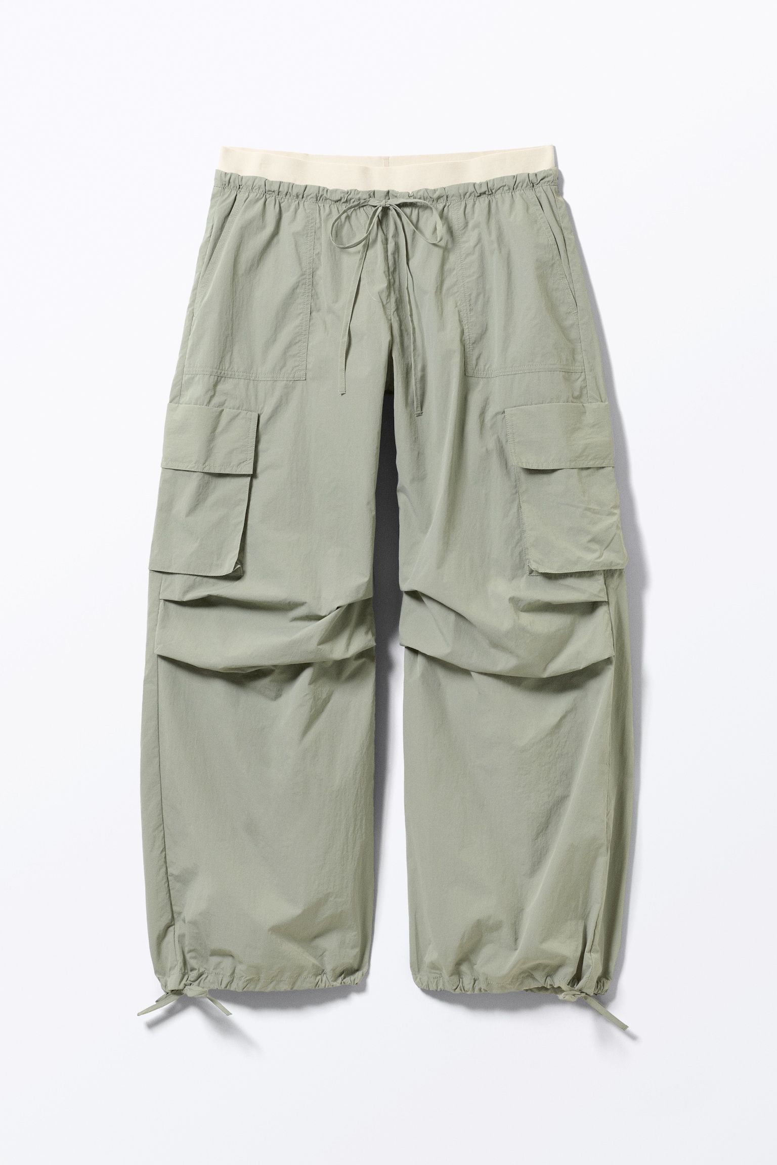 Weitere Nylon-Cargo-Hose - Helles Khakigrün