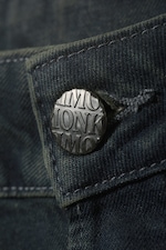 Smokey Blue - Mörkblå - Peggy lediga jeans med låg midja - 1