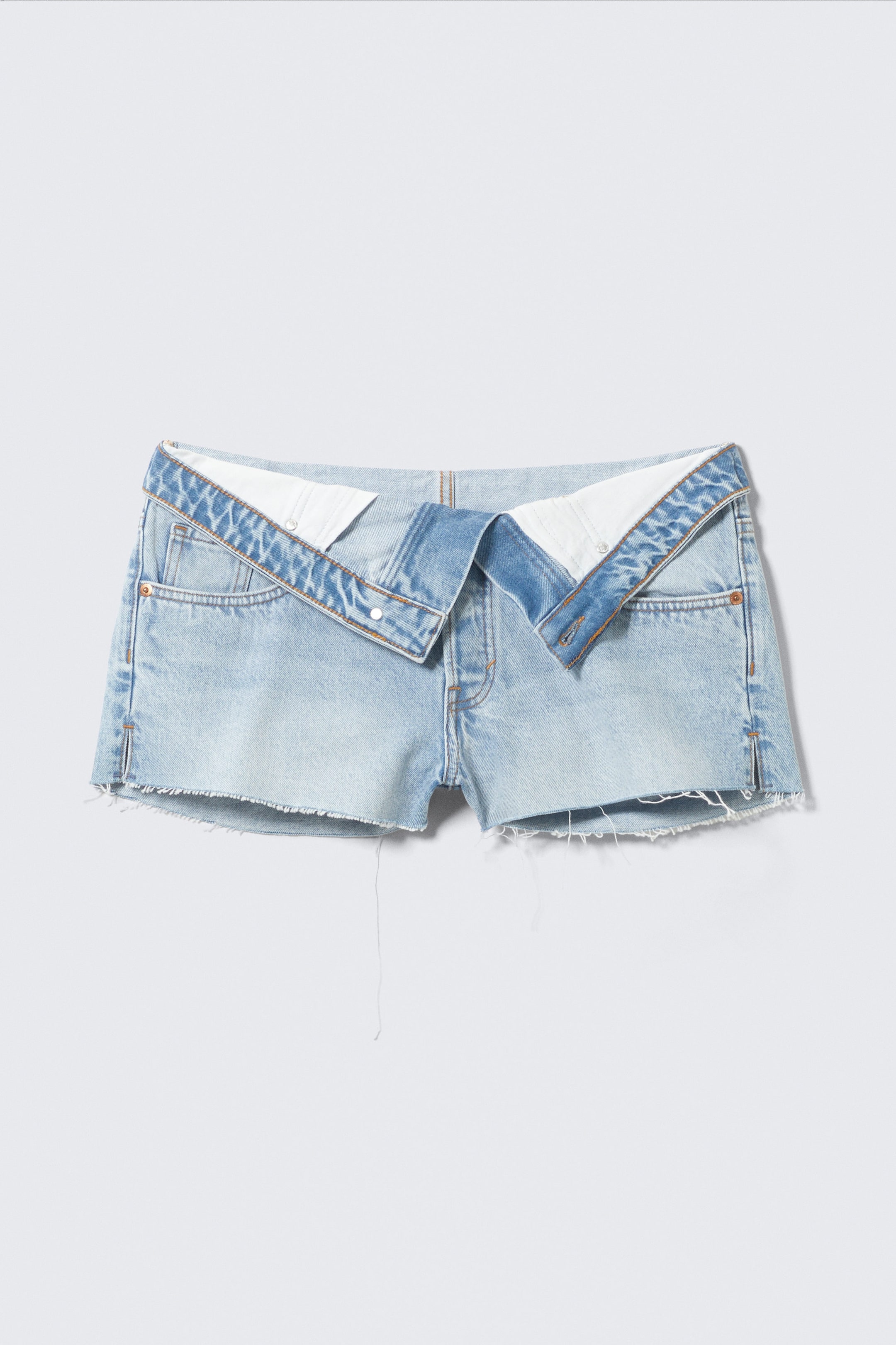 Fresh Blue - bleu clair - Short en jean Lana - 4