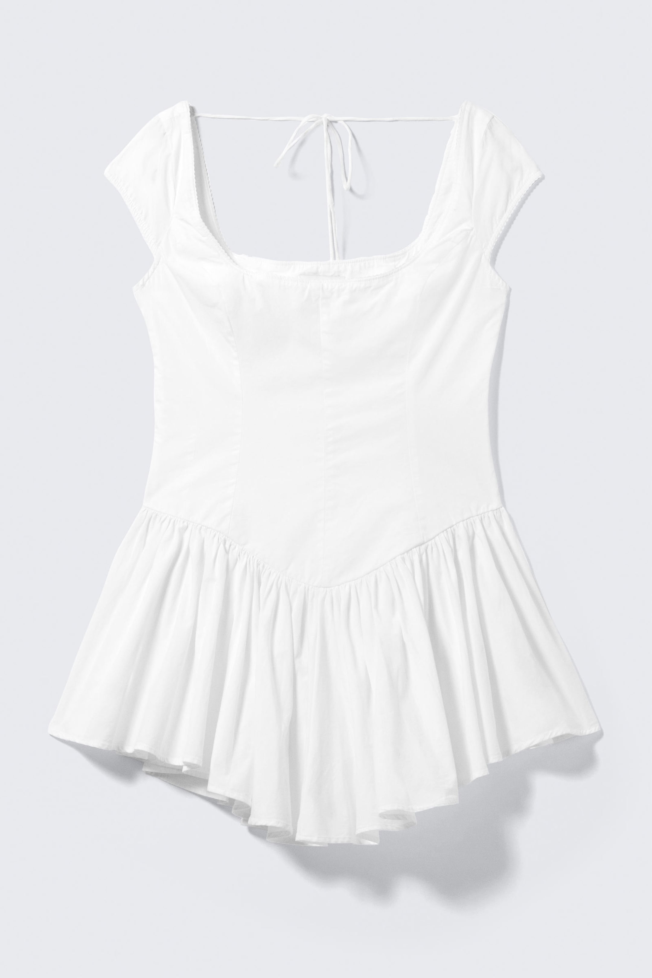 White White - Fit and Flare Mini Dress - 3