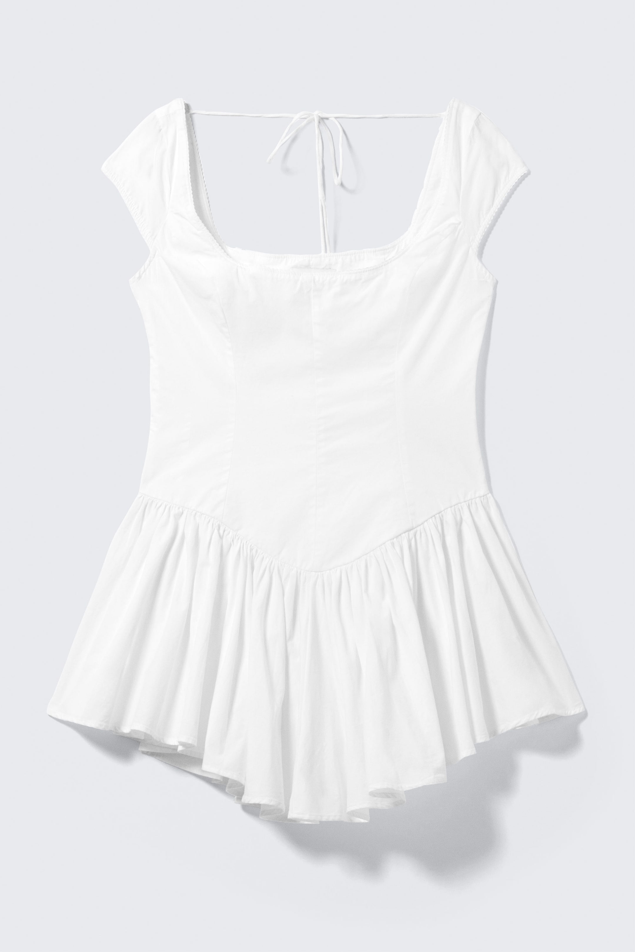 White White - Fit and Flare Mini Dress - 4