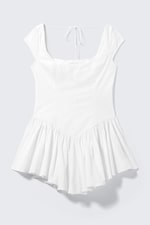 White White - Fit and Flare Mini Dress - 4