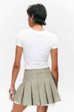 White - Lingerie Top Print - Cropped t-shirt - 2