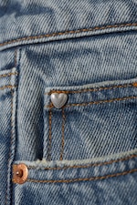 Mountain Blue - Mellanblå - Paz mid-waist vida jeans - 1