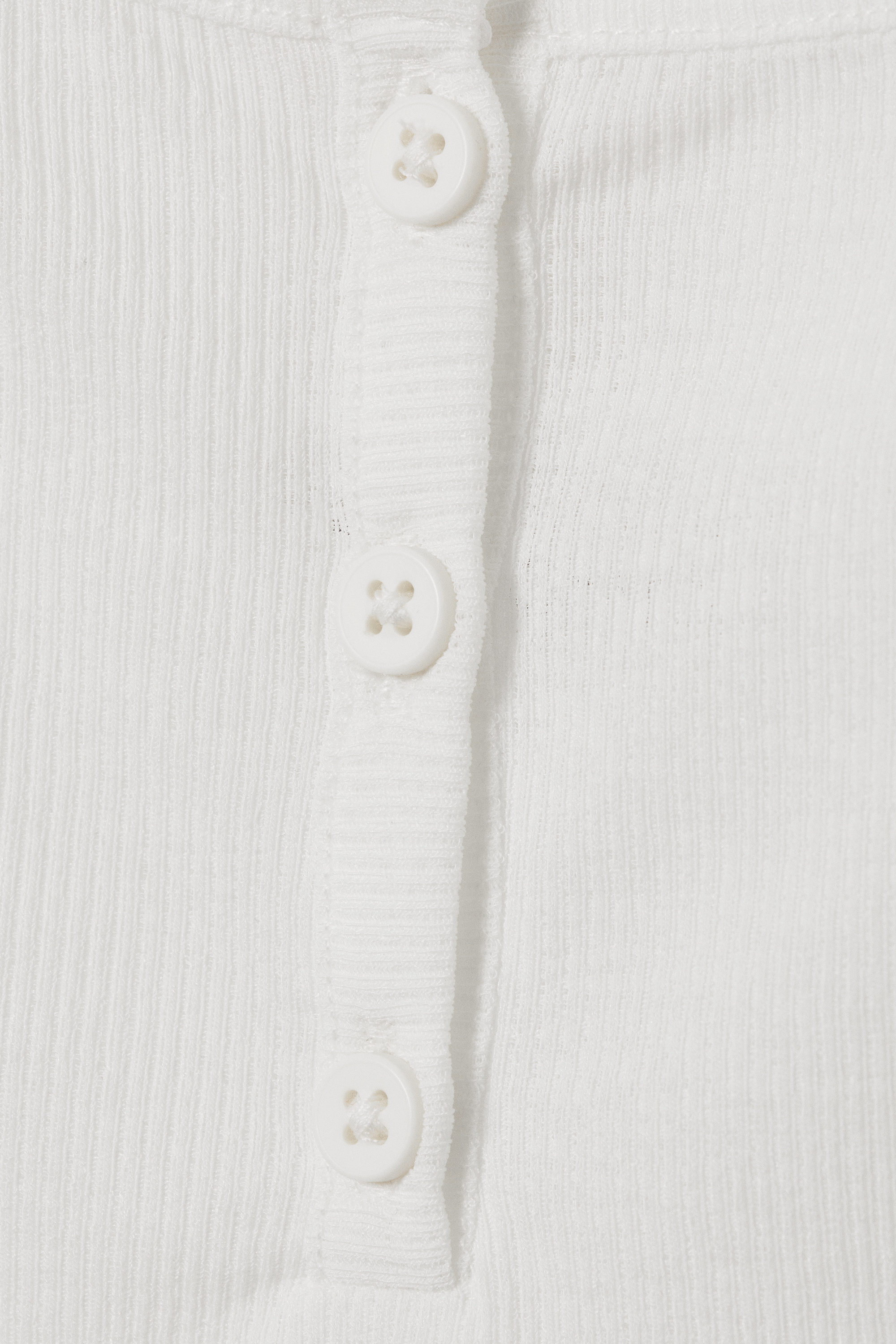 Weiß - Gerippter Body - 5