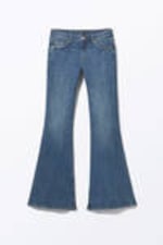 Sunset Blue - Katsumi Jeans mit Schlag und niedriger Taille - 5