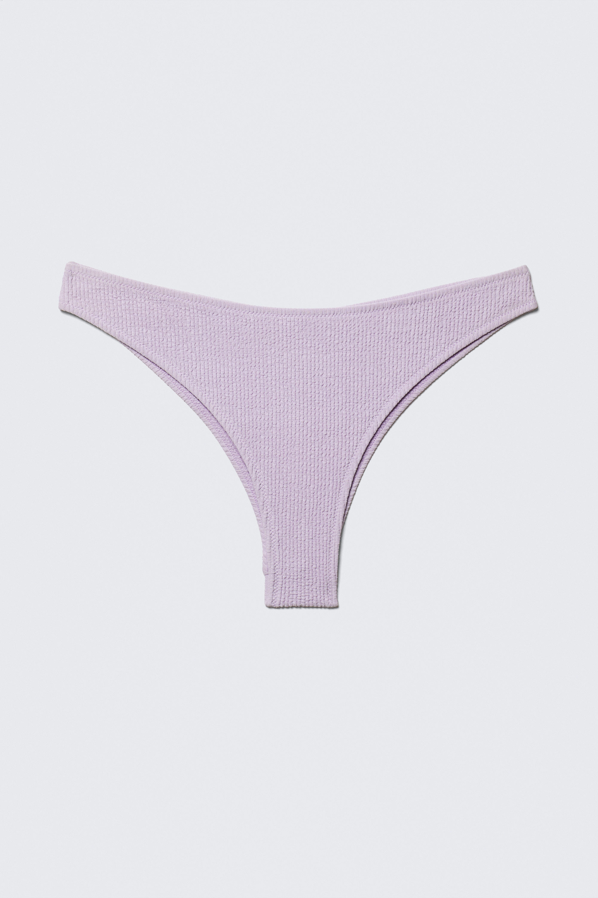 Lilac - Structured Brazilian Cut Bikini Bottoms - 3