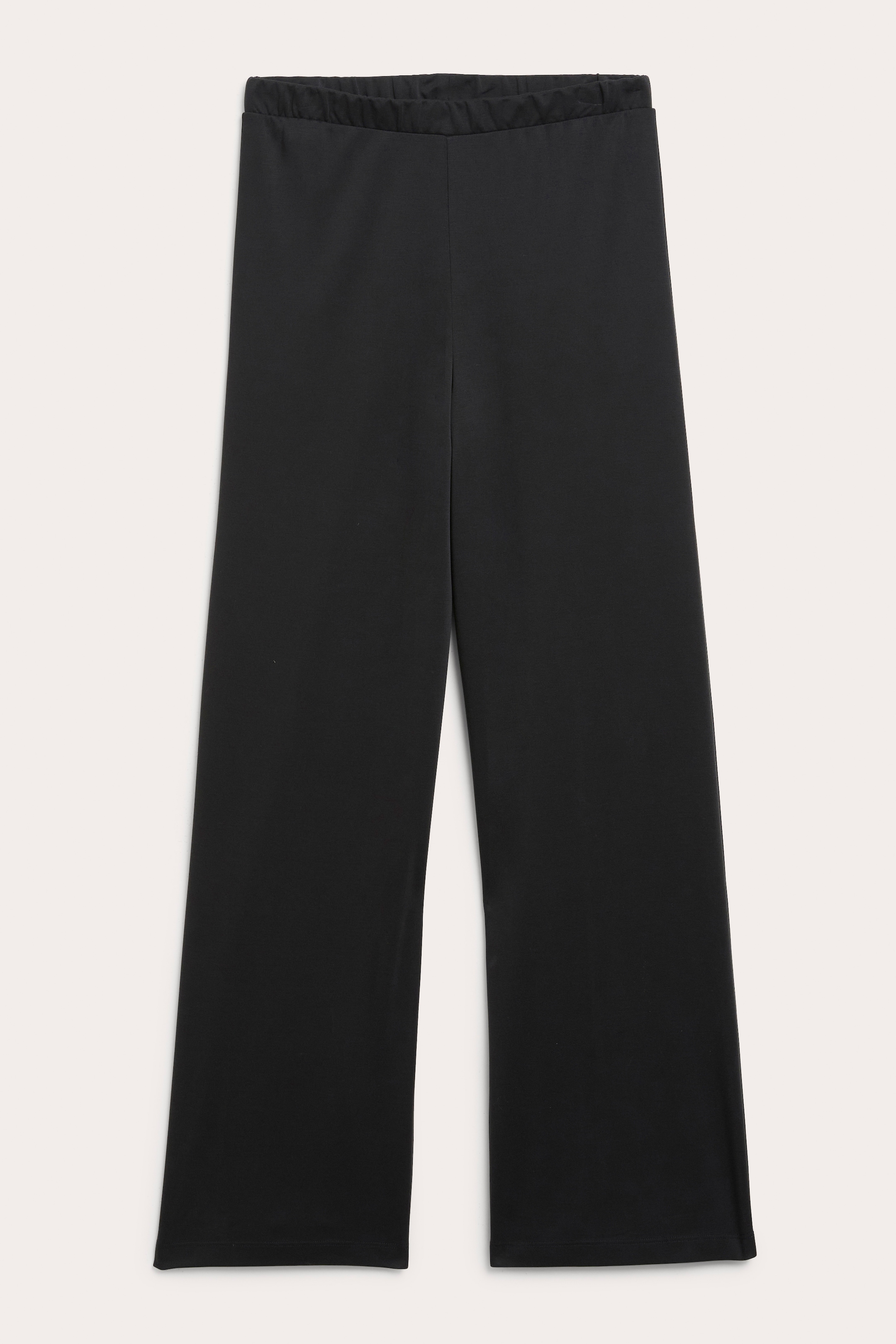 Grösseres Bild ansehen: Weiche Hose mit normaler Passform - Schwarz - DAMEN | H&M CH 1