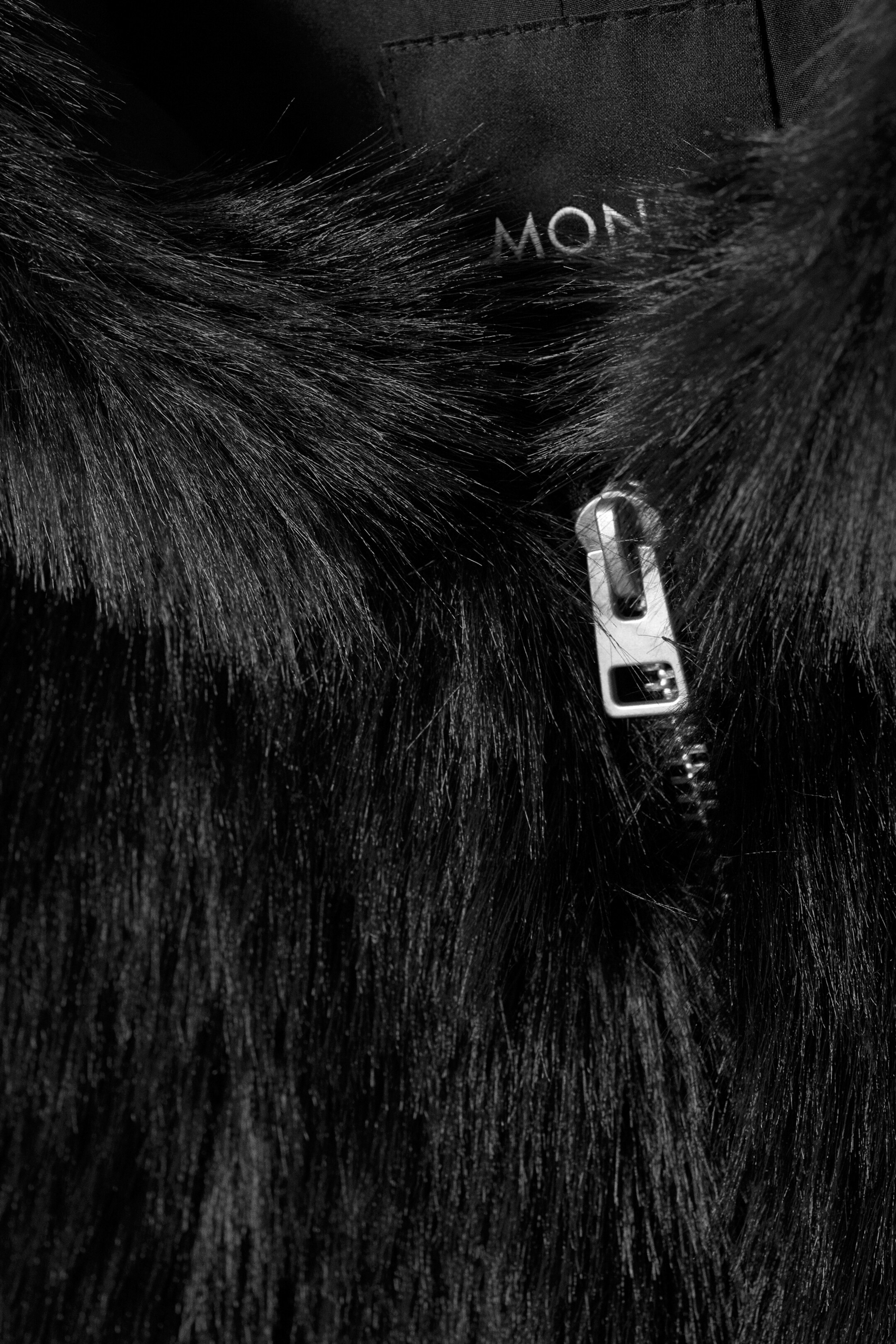 View larger image: Hooded Faux Fur Jacket - Black - Ladies | H&M GB 3