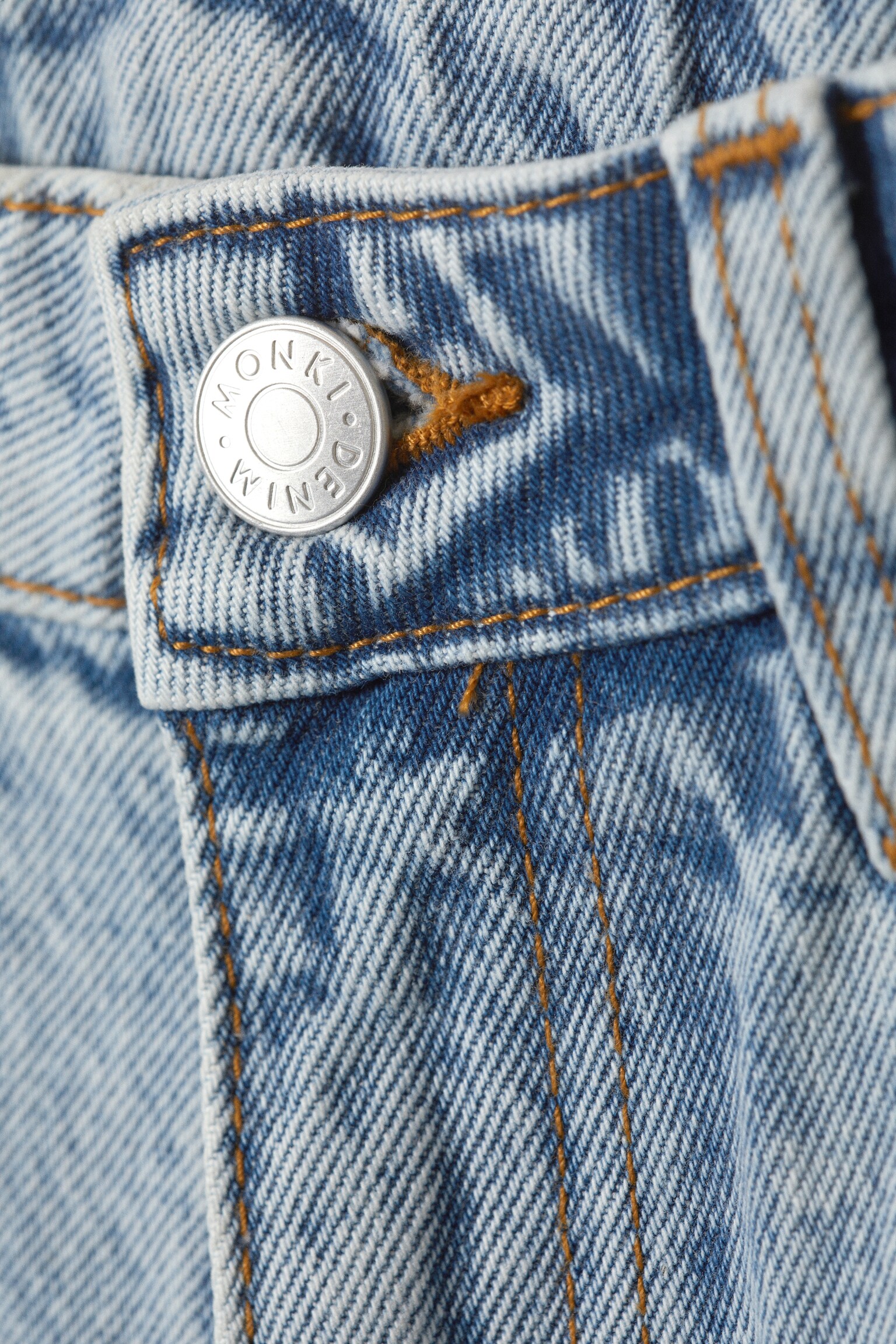Jean Imoo taille basse large - Venice Blue - bleu clair - 8