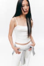 Off-white - Pointelle Strap Top - 2