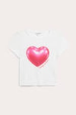 Change of heart - Cropped t-shirt - 0