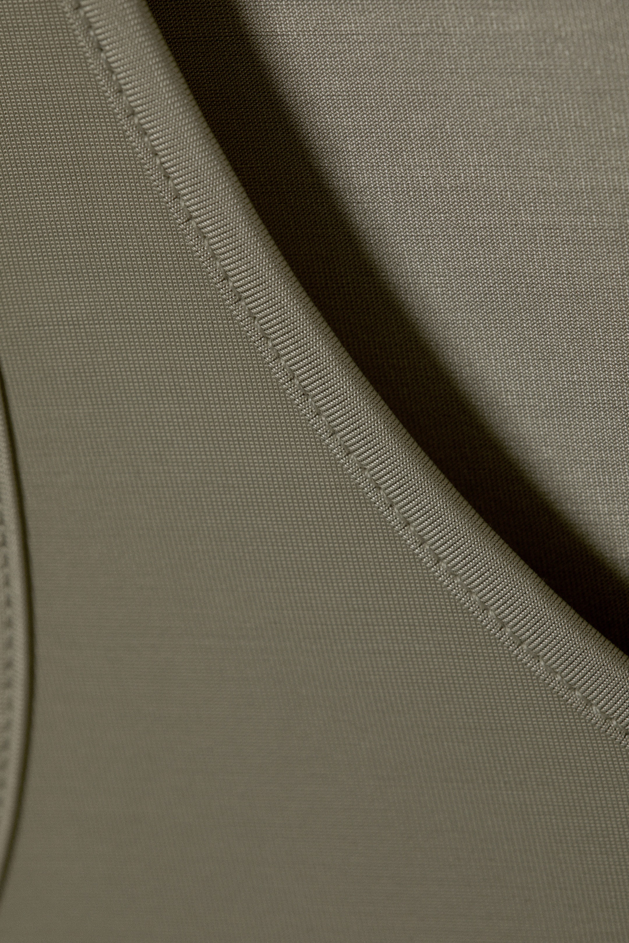 Khaki Green - Mini Jersey Tank Dress - 5