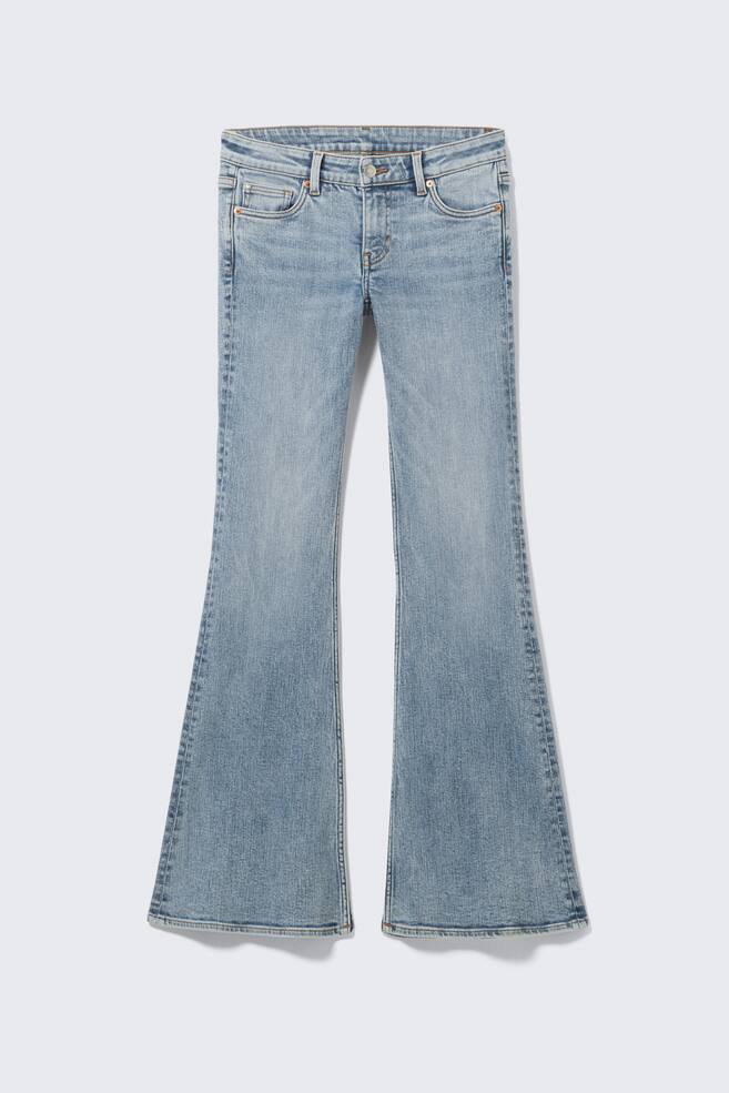 Katsumi Low Waist Flared Jeans - Fresh Blue - 1