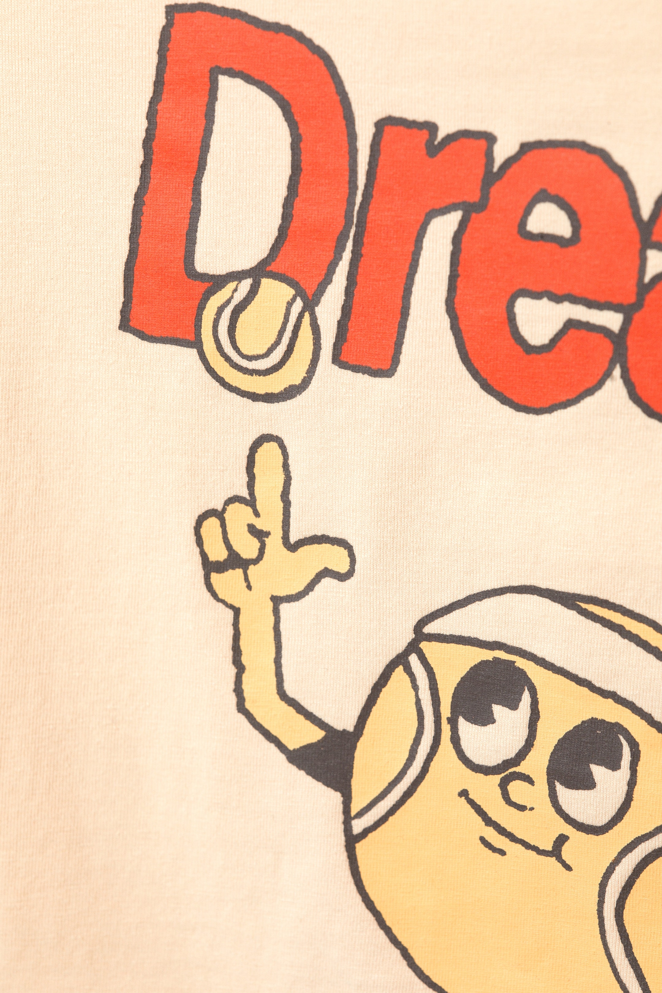 Light Beige - Dream & Dazzle - Cropped t-shirt - 1