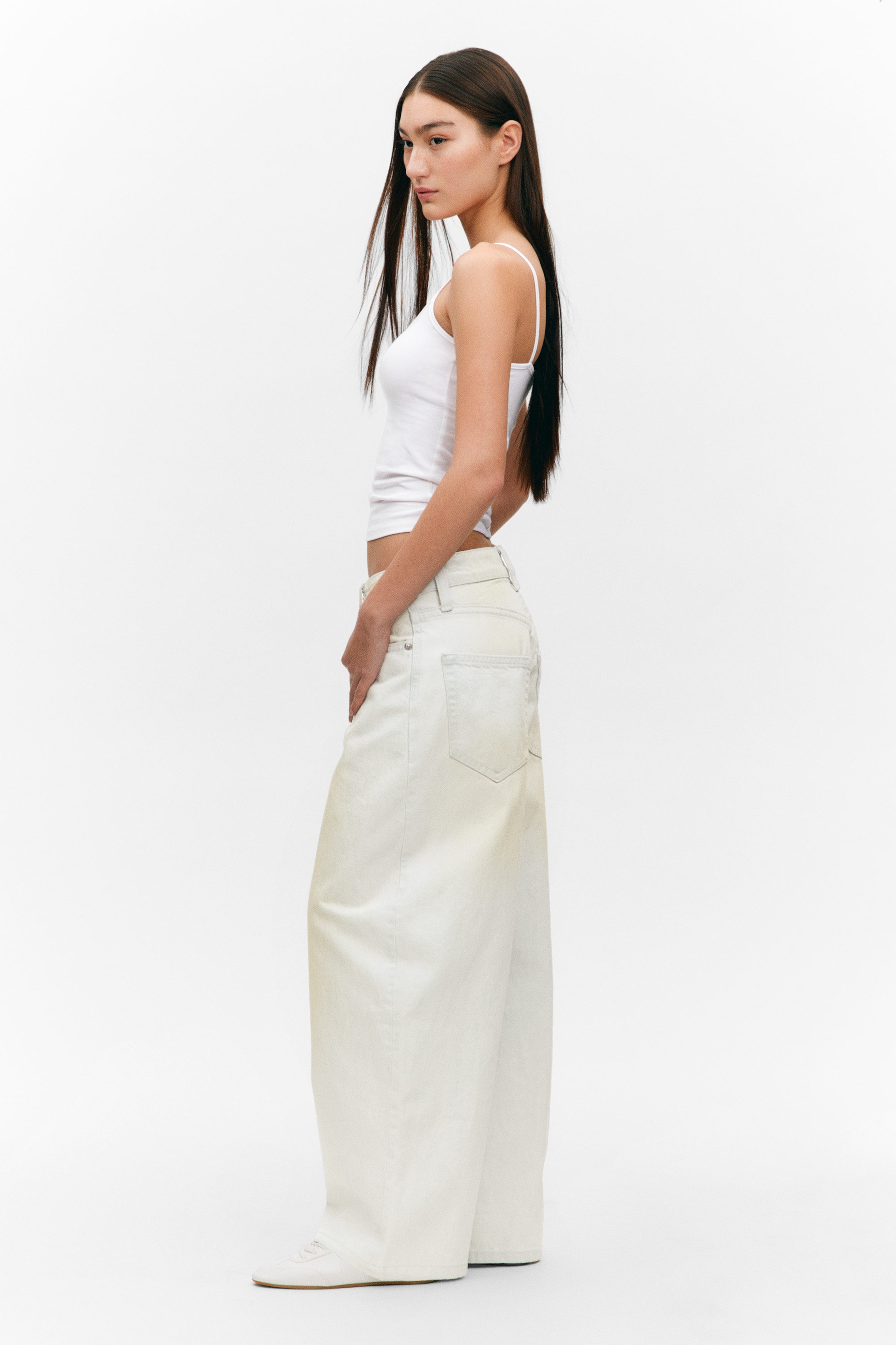 Arcadia Blue - Light Blue - Peggy Low Waist Loose Baggy Leg Jeans - 2