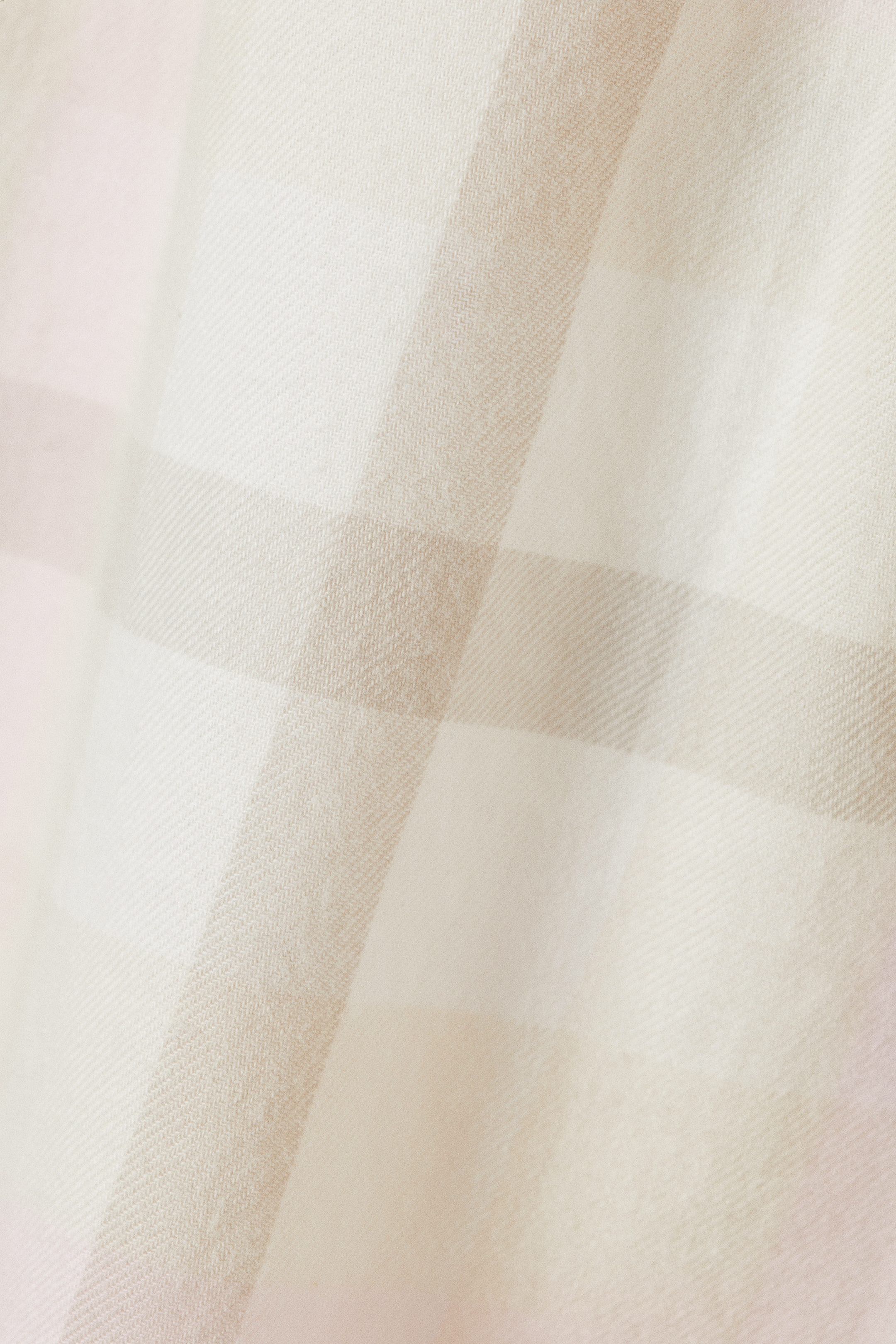 Beigerutig - Flanell boxershorts - 1