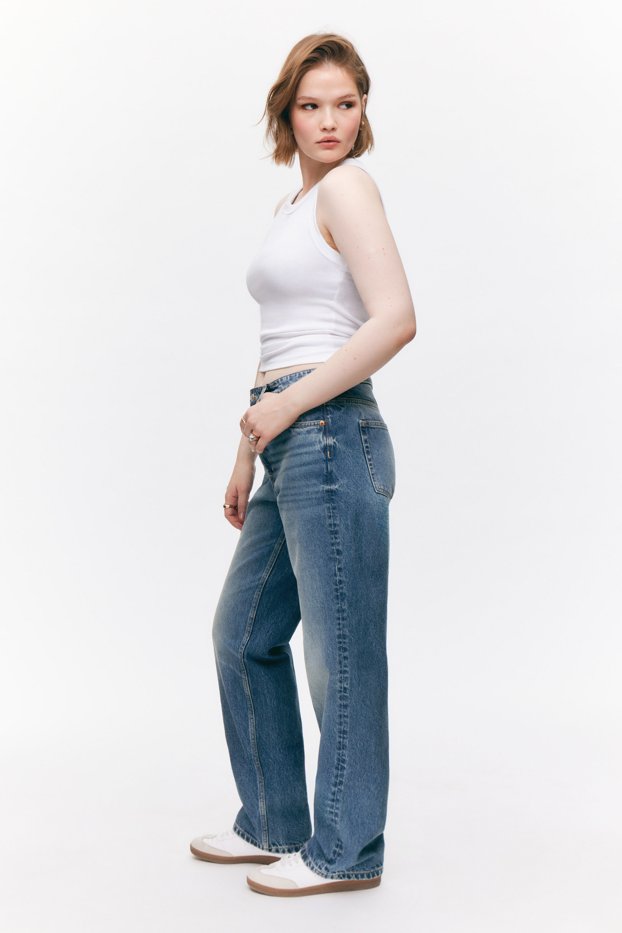 Sunset Blue - Jeans "Aimo" mit mittelhohem Bund - 3