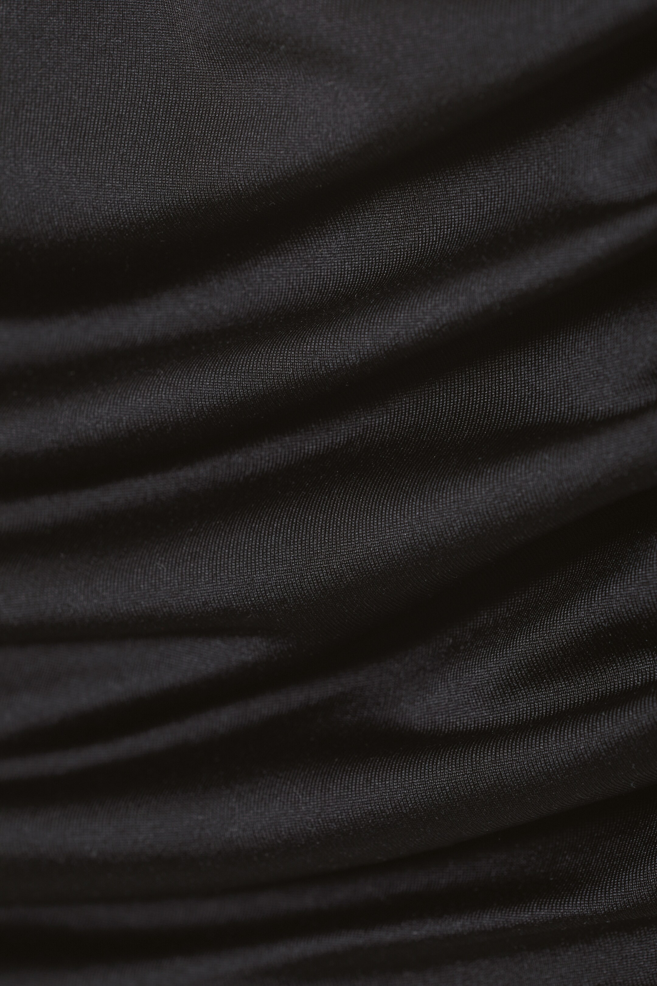 View larger image: Off Shoulder Long Sleeve Top - Black - Ladies | H&M GB 2