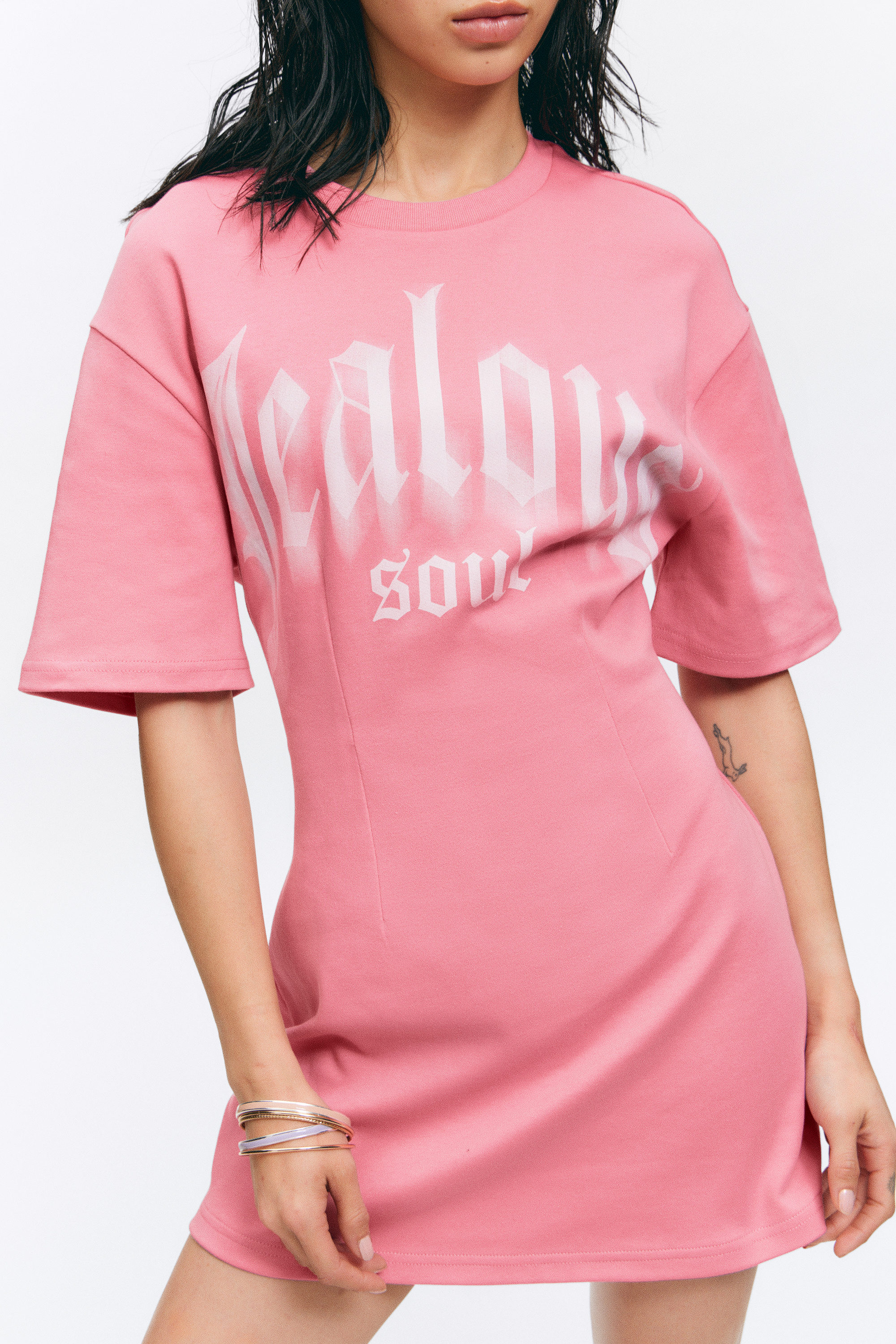 ワンピース Checked Shirt Mini Dress 95976273b_b_02_500.jpg