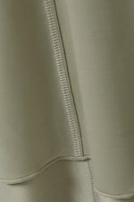 Khaki Green - Flowy High-Low Maxi Skirt - 4