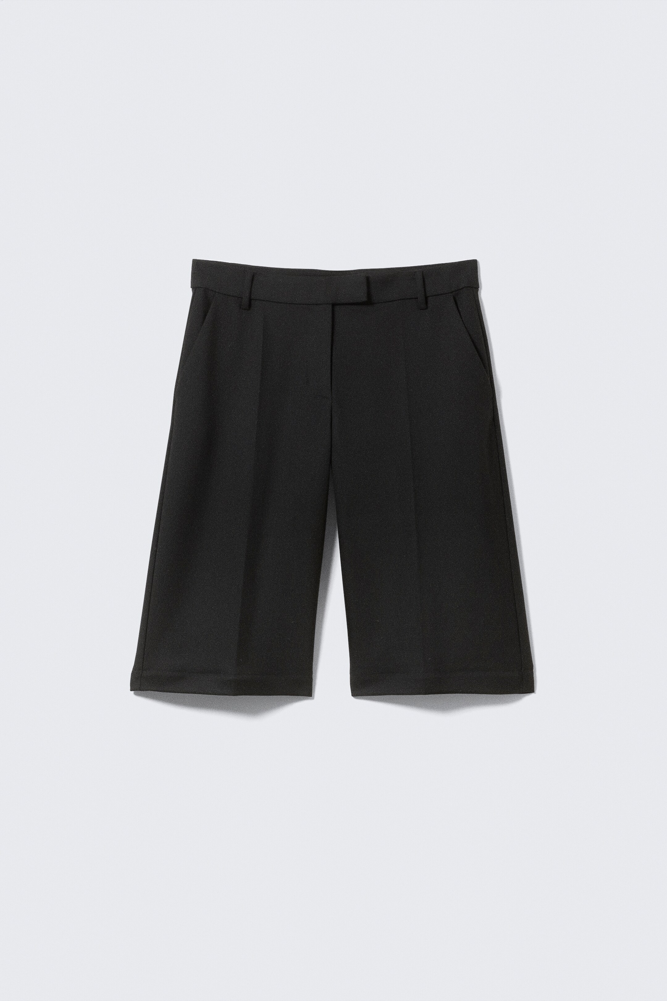 Grösseres Bild ansehen: Niedrig geschnittene Zip-Off-Anzughose - Schwarz - DAMEN | H&M CH 7