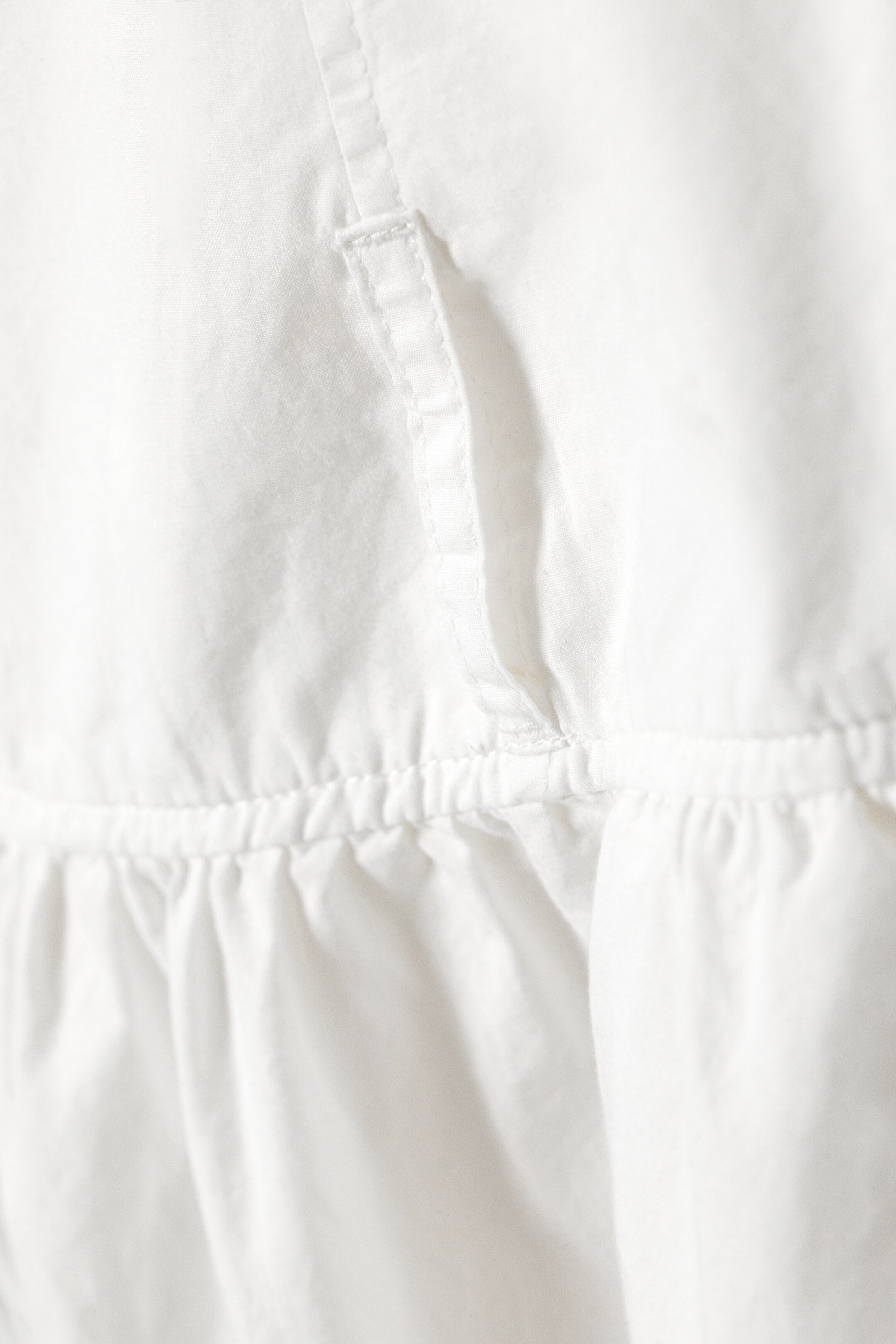 Visualizza immagine più grande: Maxi gonna arricciata in popeline di cotone - Bianco - DONNA | H&M IT 5
