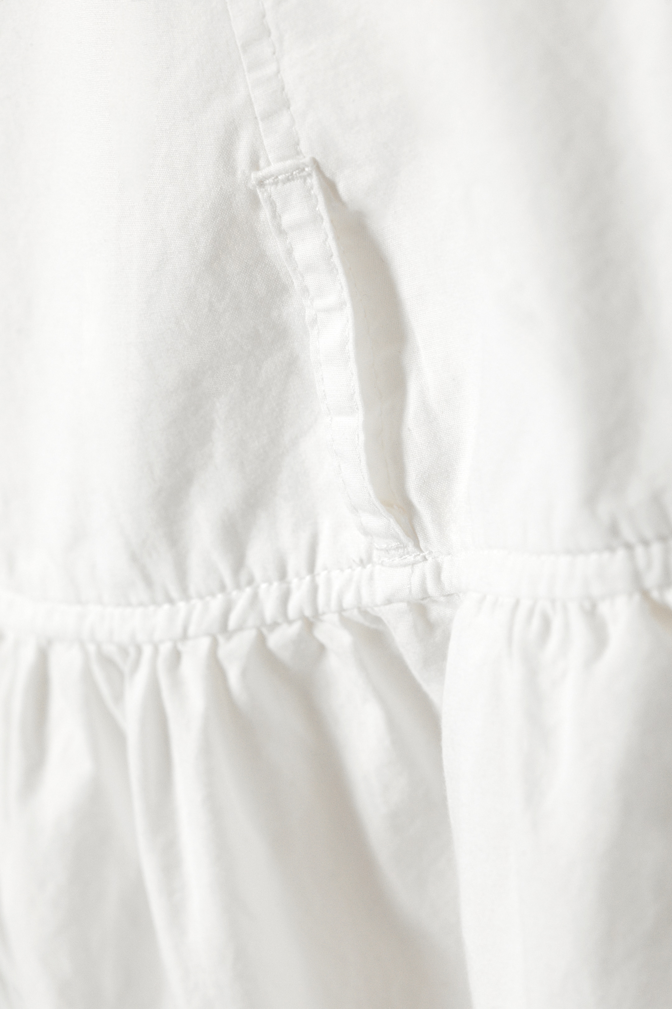 Zobacz większy obraz: Spódnica maxi z bawełnianej popeliny Ga - Biały - ONA | H&M PL 5