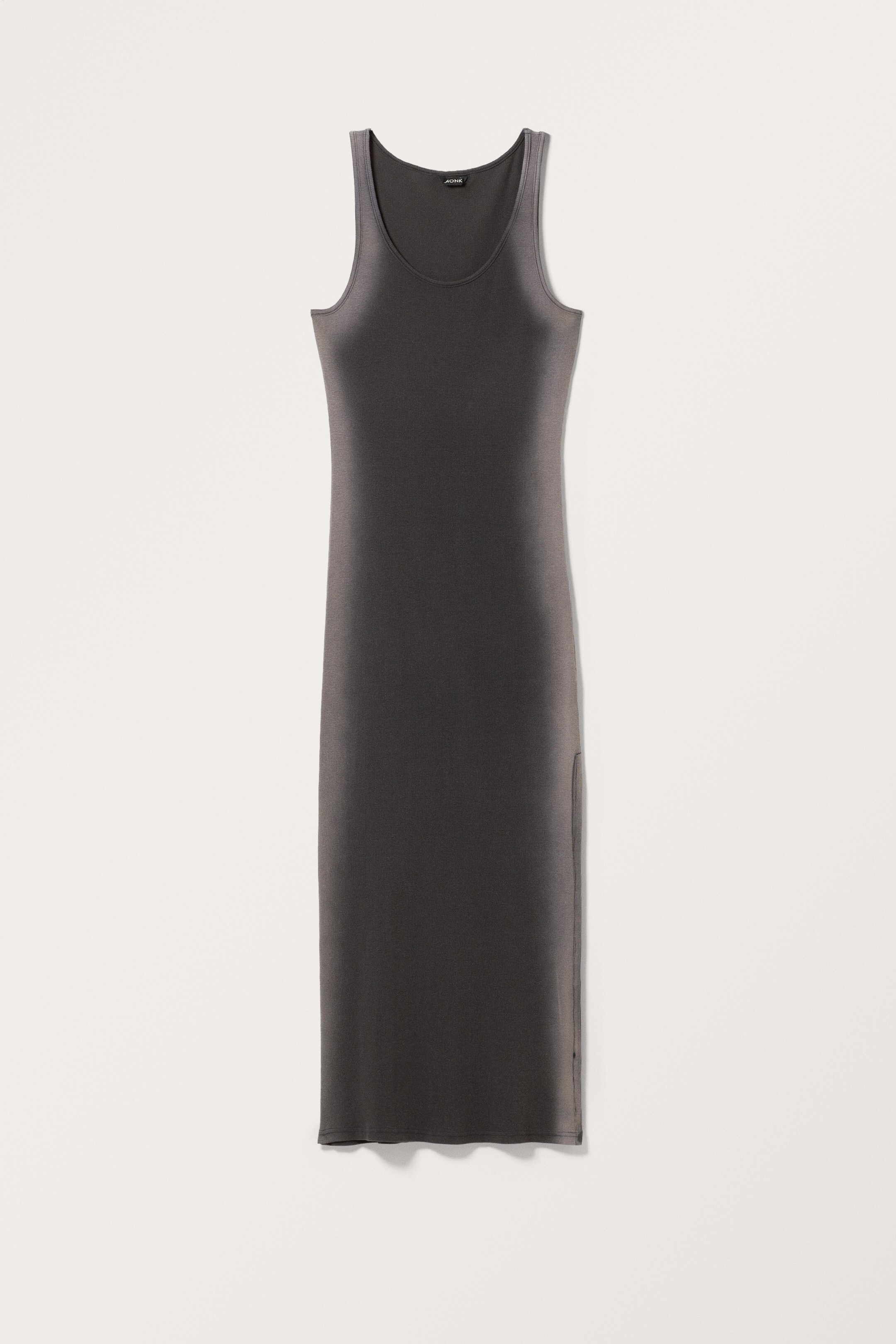 Ingrandisci l'immagine: Ribbed Sleeveless Bodycon Dress - Black Fade - DONNA | H&M CH 1