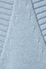 Light Blue - Cosmic Haze - Knitted Graphic Tank Dress - 5