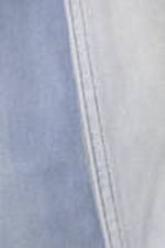Washed Blue - Sleeveless Utility Cotton Twill Dress - 5