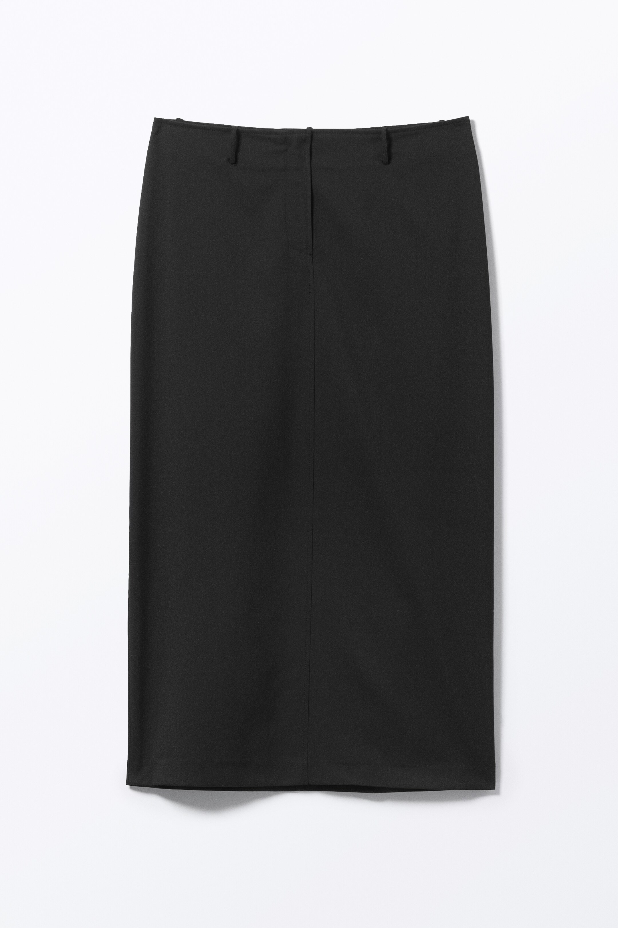 Se større billede: Lavtaljet midilang blyantnederdel - Sort - DAME | H&M DK 4