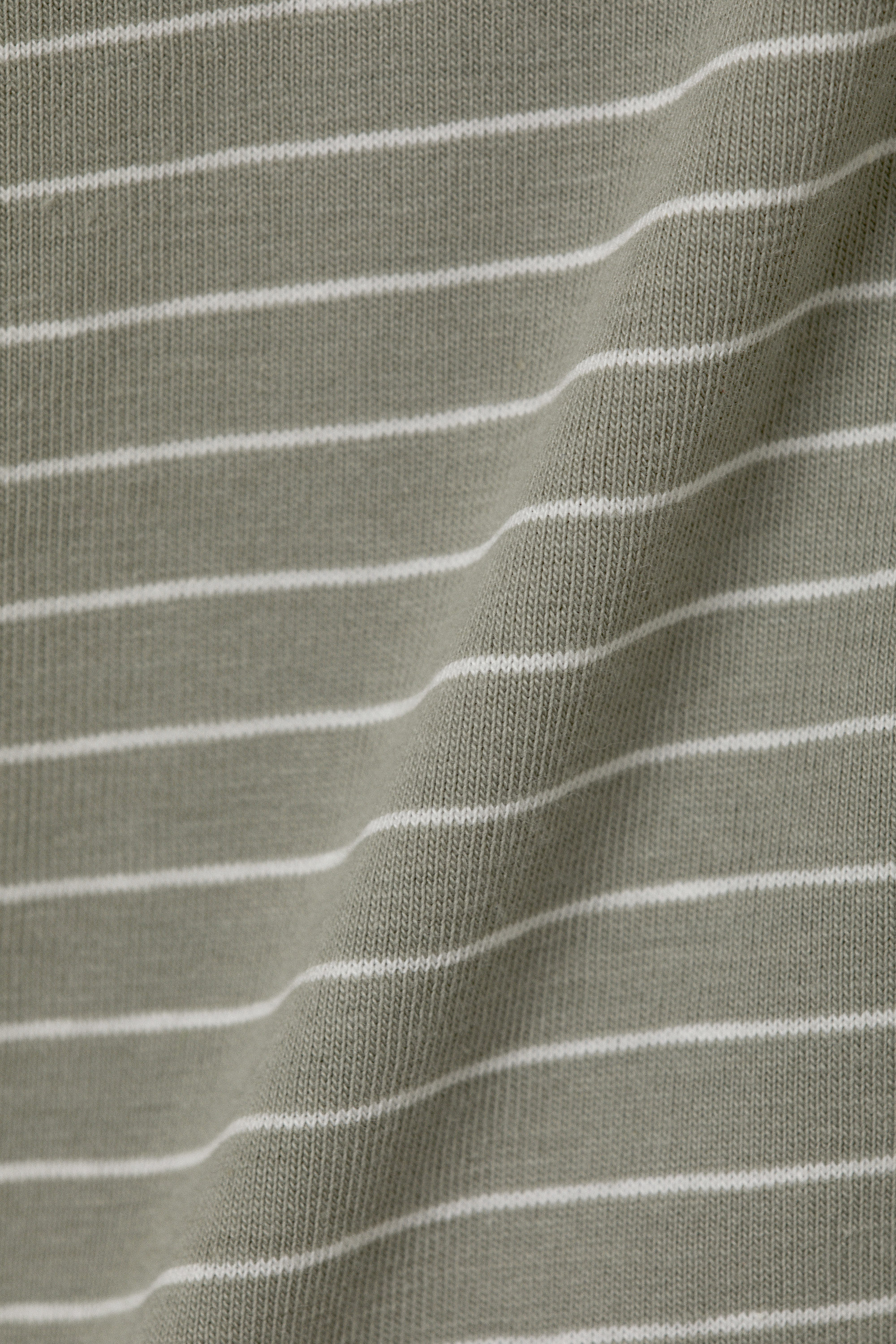 Striped Khaki Green - Slim Strappy Tank Top - 4