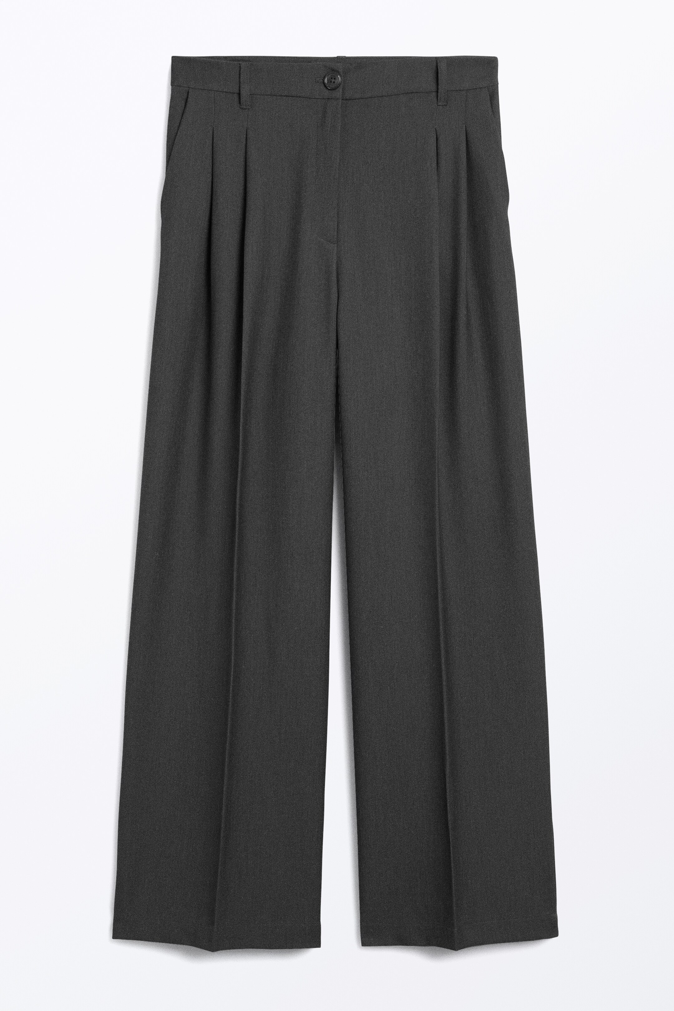 Größeres Bild ansehen: Hose mit weitem Bein - Dunkelgrau - Ladies | H&M DE 5