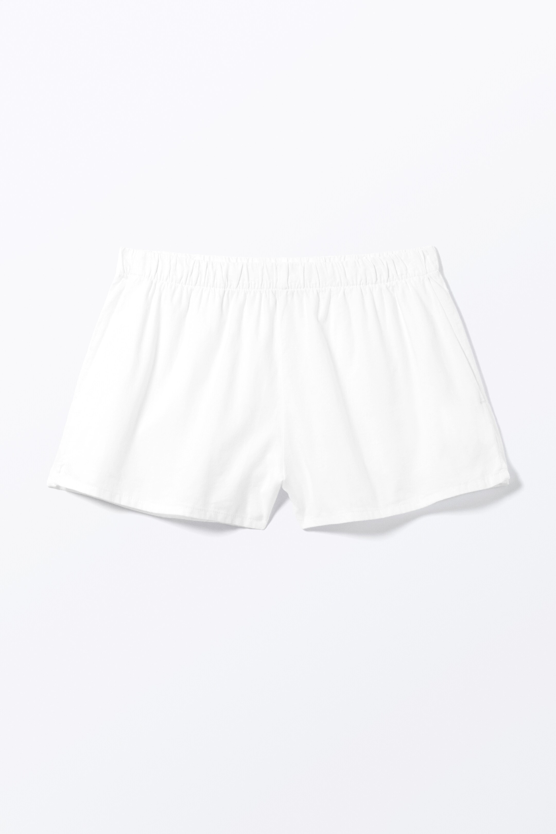 View larger image: Flannel Boxer Shorts - White - Ladies | H&M GB 4